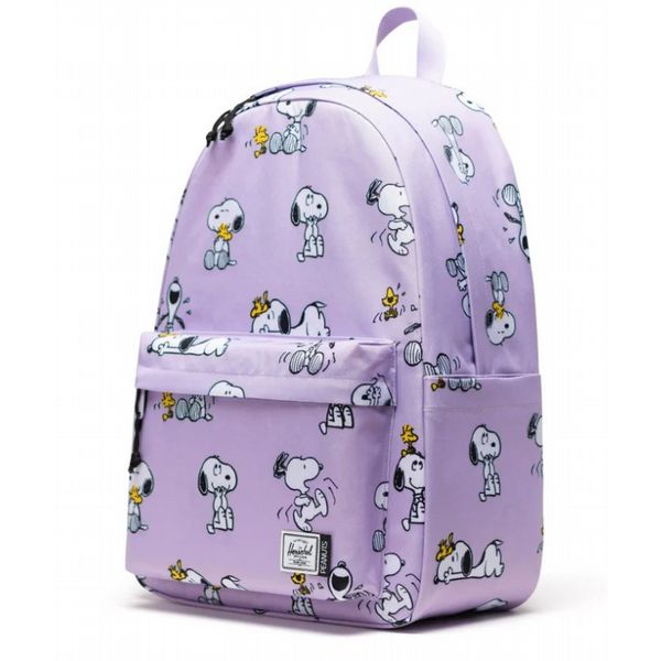 Peanuts® Herschel Classic™ XL Backpack Snoopy and Woodstock Pastel Lilac