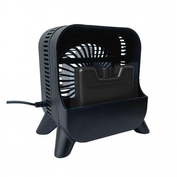 Mini Desk Fan With Ice Pack