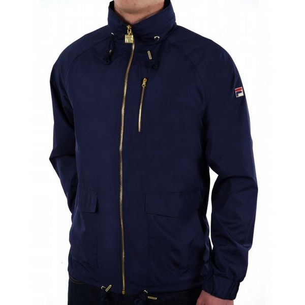 FILA MENS RONNIE RAGLAN LIGHTWEIGHT JACKET FILA NAVY