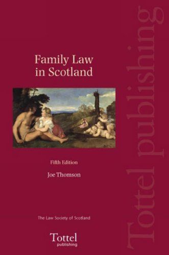 Family Law in Scotland (5th)