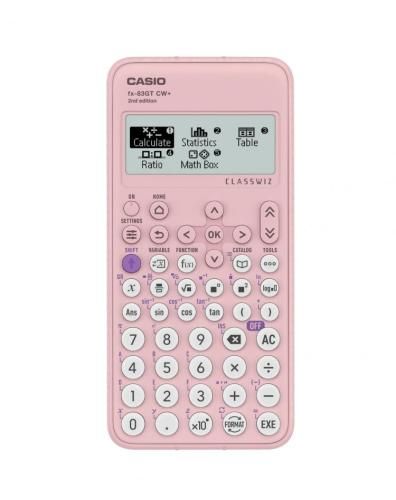 PINK Casio Scientific Calculator fx-83GT CW+