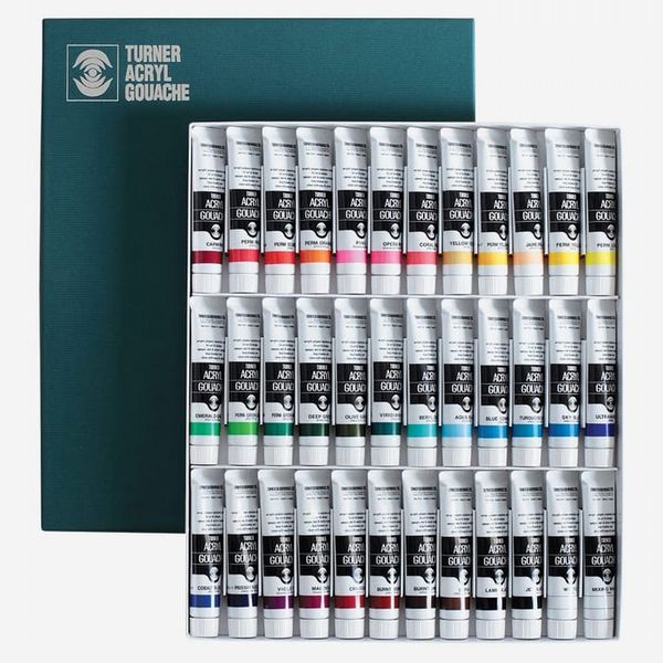 Turner : Acrylic Gouache Paint : 20ml : 36 Colour Set