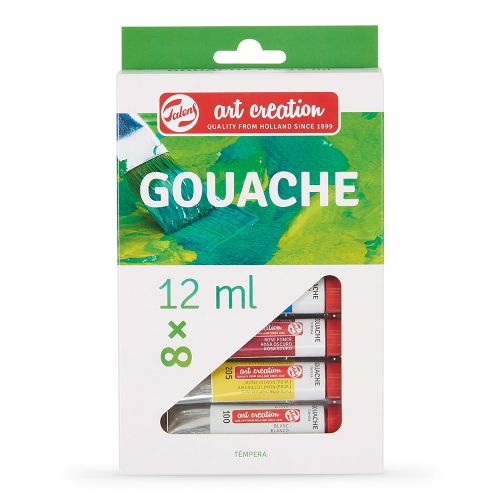 Royal Talens : Art Creation : Gouache Paint : 12ml : Set of 8